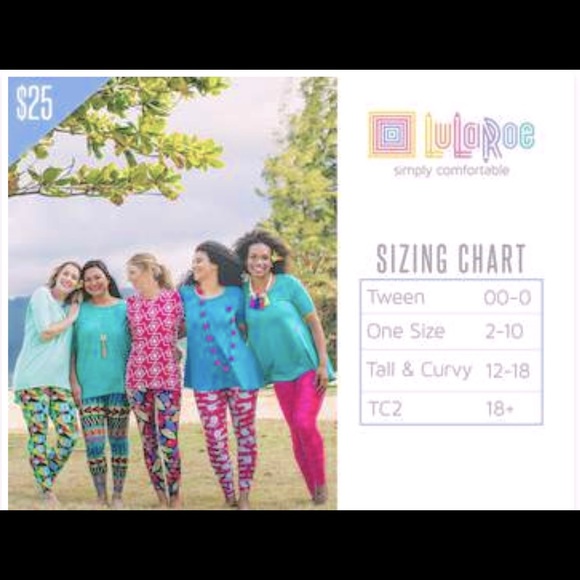 NWOT Ladies LuLaRoe Leggings Size TC - Picture 5 of 5